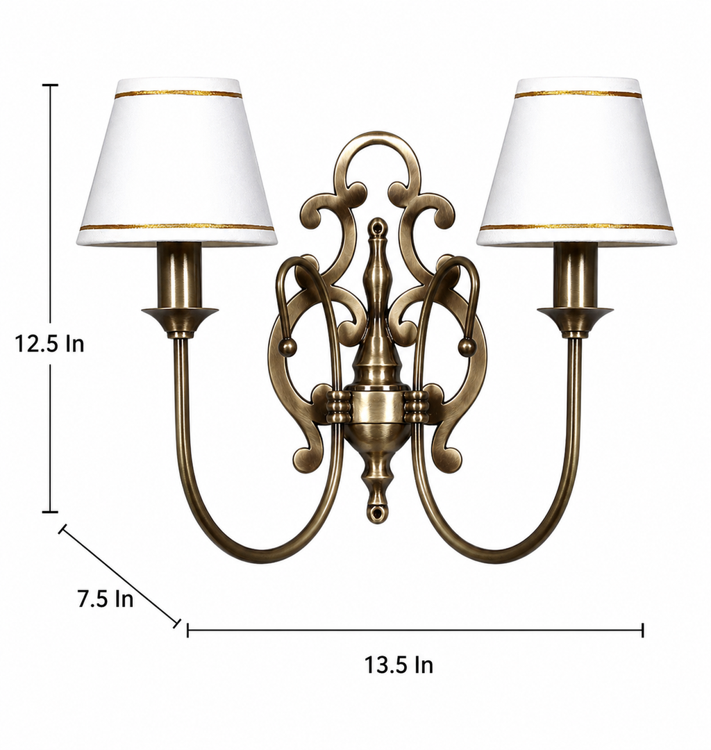 THE LIGHT STORE-Gold-Toned Wallchiere