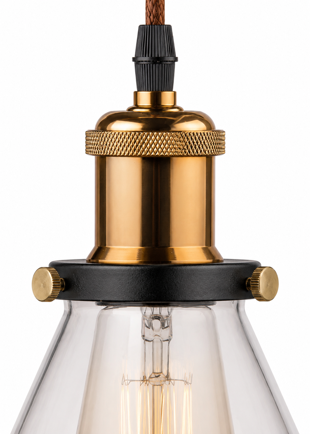 Homesake-Transparent Solid Handcrafted Glass Cluster Lights