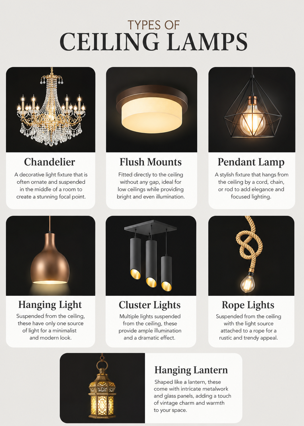 Homesake-Transparent Solid Handcrafted Glass Cluster Lights