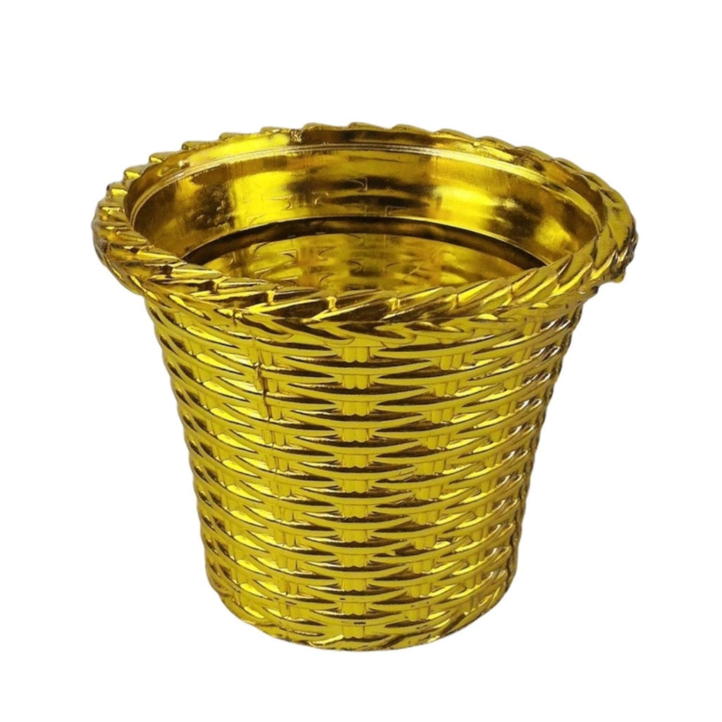 Plastic Flower Valencia (Pot) Home And Outdoor (1 Pc)